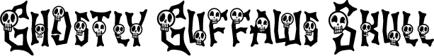 Ghostly Guffaws Skull