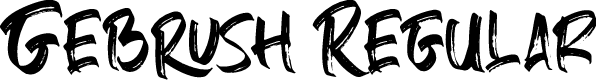 Gebrush Regular
