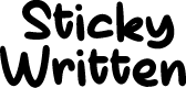 Sticky Written Personal Use