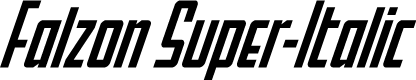 Falzon Super-Italic