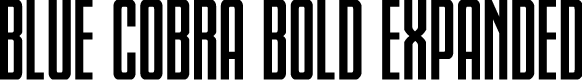 Blue Cobra Bold Expanded