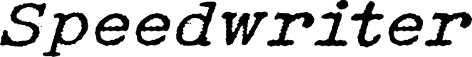 Speedwriter
