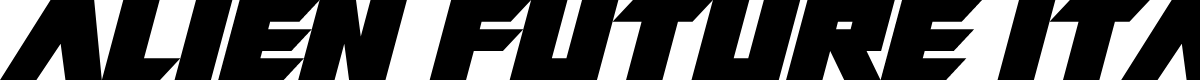 Alien Future Italic