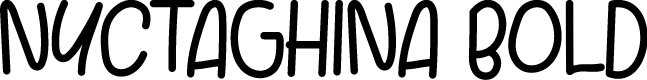 Nyctaghina BOLD