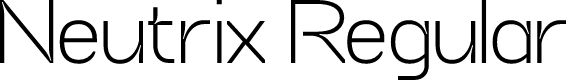 Neutrix Regular
