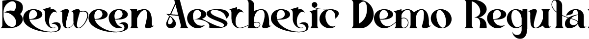 Between Aesthetic Demo Regular