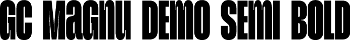 GC Magnu Demo Semi Bold