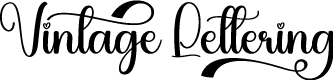 Vintage Lettering