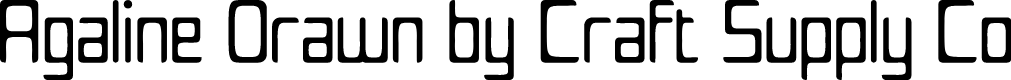 Agaline Vintage Demo Drawn