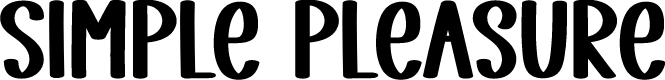 Simple Pleasure