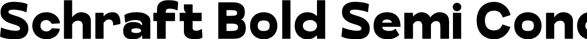 Schraft Bold Semi Condensed