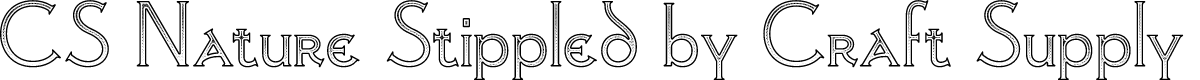 CS Nature Stippled Regular Demo
