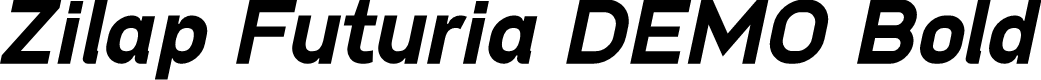 Zilap Futuria DEMO Bold