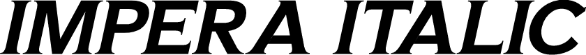 IMPERA Italic