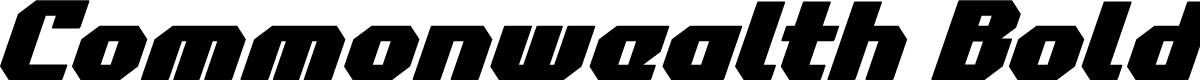 Commonwealth Bold Italic