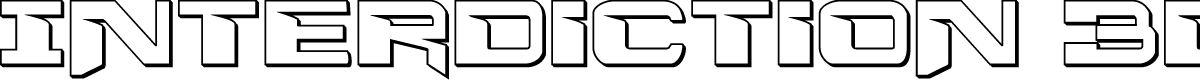 Interdiction 3D Regular