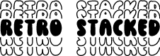 Retro Stacked