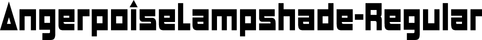 AngerpoiseLampshade-Regular