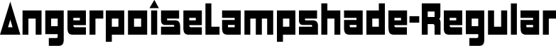 AngerpoiseLampshade-Regular