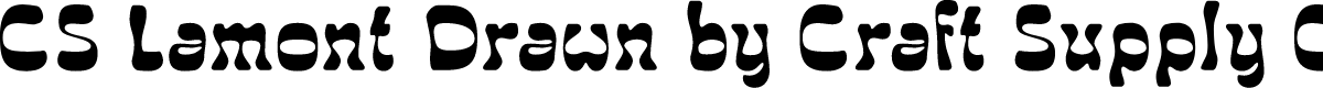 CSLamontDrawn-Regular Demo