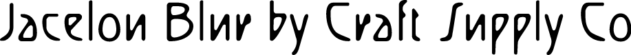 Jacelon Blur Demo Regular
