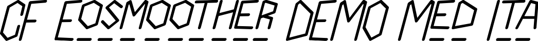 CF Eosmoother DEMO Med Ita