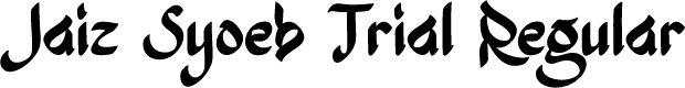 Jaiz Syoeb Trial Regular