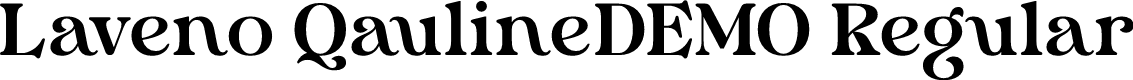 Laveno QaulineDEMO Regular