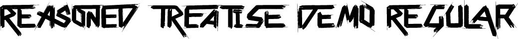 Reasoned Treatise Demo Regular