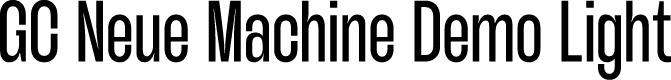 GC Neue Machine Demo Light