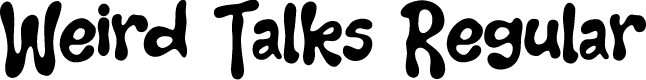 Weird Talks Regular