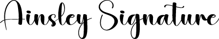 Ainsley Signature