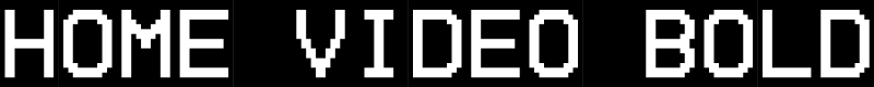 Home Video Bold