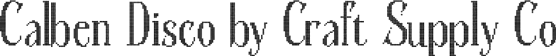 Calben Disco Demo Regular