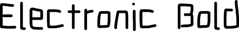 Electronic Bold