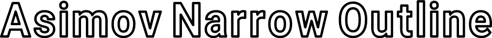 Asimov Narrow Outline