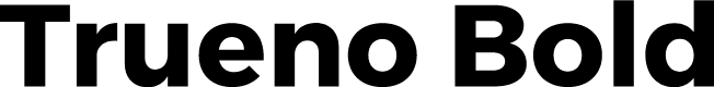 Trueno Bold