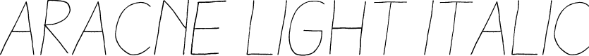 Aracne Light Italic