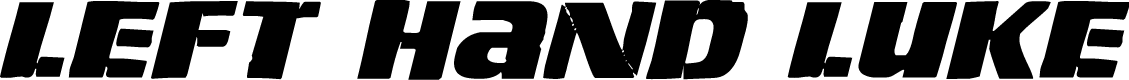 Left Hand Luke Italic
