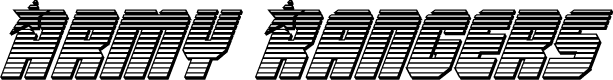 Army Rangers Chrome Italic