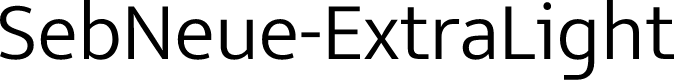 SebNeue-ExtraLight