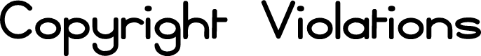 Copyright Violations