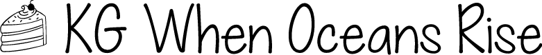 KG When Oceans Rise