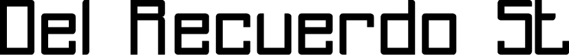 Del Recuerdo St