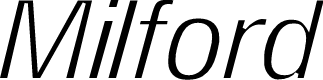 Milford Light Italic