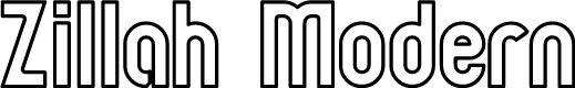 Zillah Modern Ouline