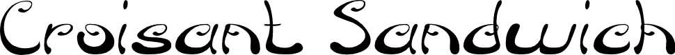 Croisant Sandwich
