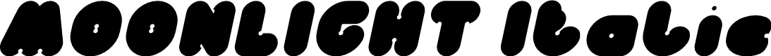 MOONLIGHT Italic
