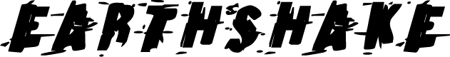 Earthshake Bold Italic