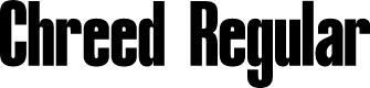 Chreed Regular